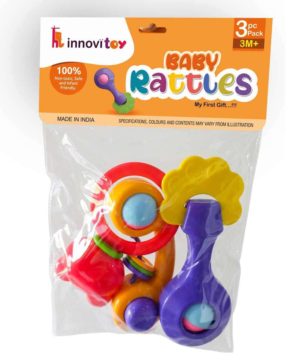 3 pc rattle set – combo 1